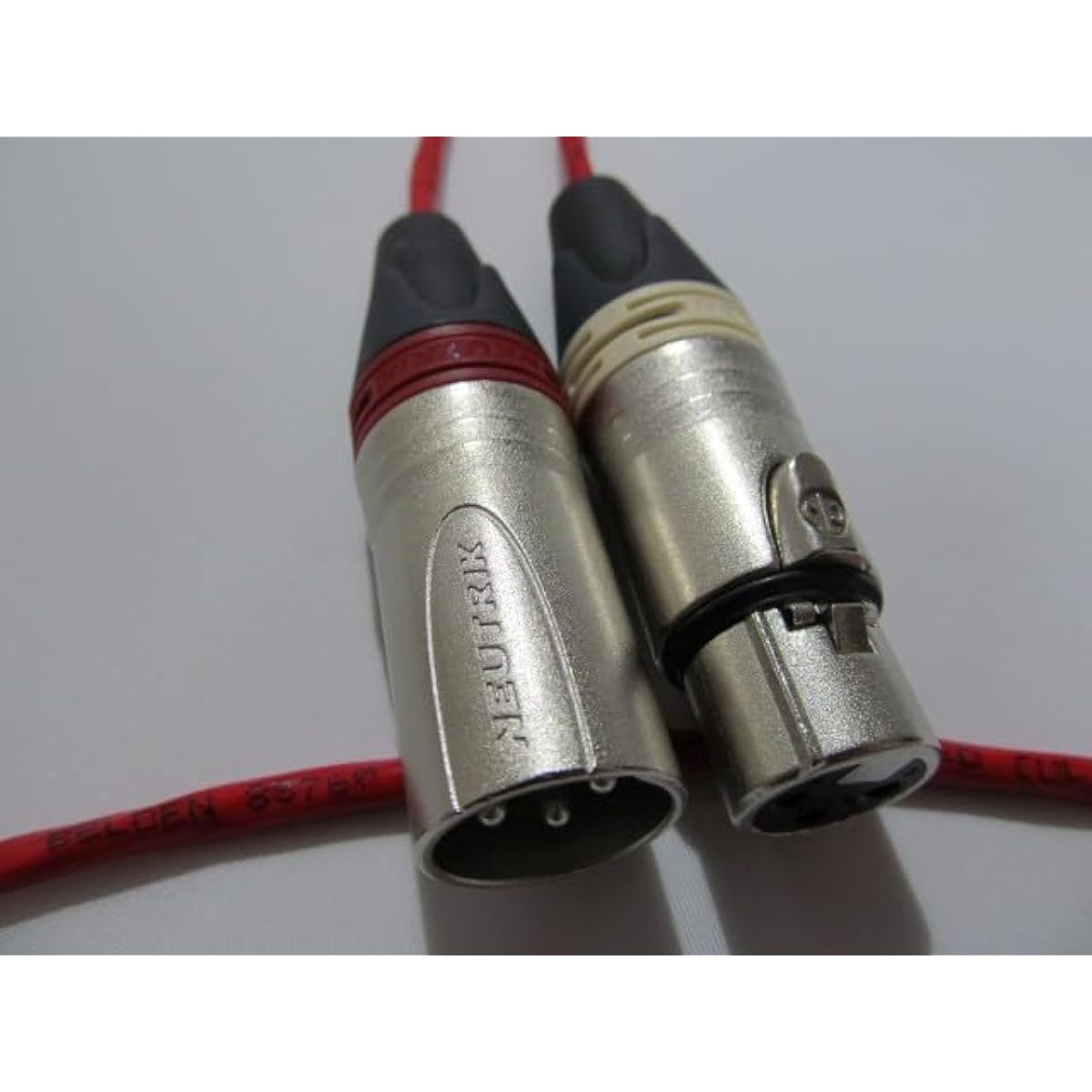 [AUDIO YAMATO] XLR cable, set of 2 | Cable: BELDEN 88760 | Plug: NEUTRIK (4.0m)