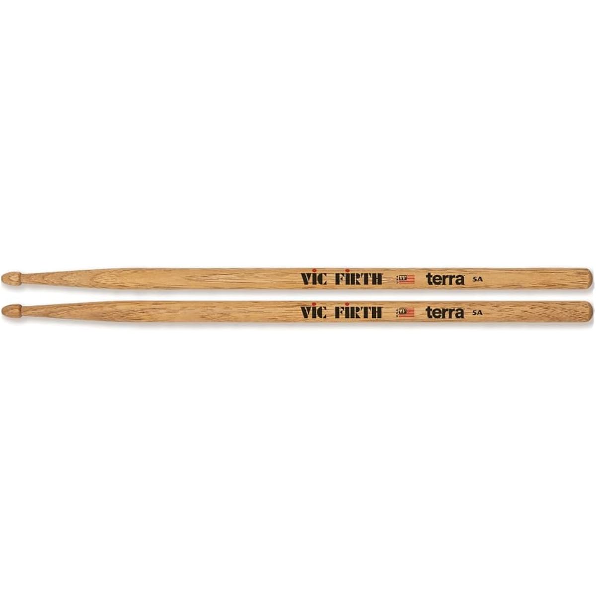 Vic Firth - American Classic® Terra Series Drumsticks 5AT - American Hickory - Wood Chips - 4 Pair Pack