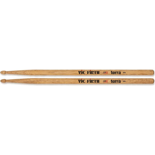 Vic Firth - American Classic® Terra Series Drumsticks 5AT - American Hickory - Wood Chips - 4 Pair Pack