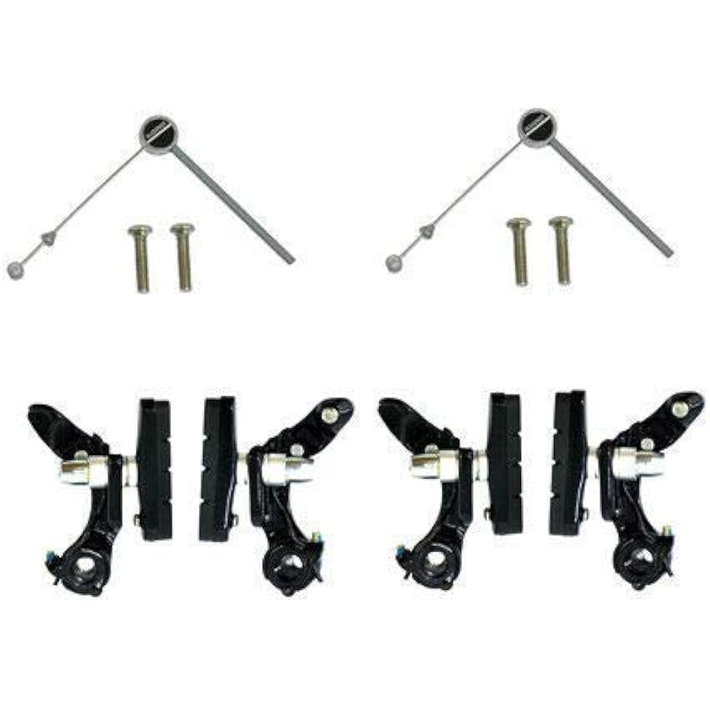 TEKTRO Oryx 992AG CycloCross Cantilever Bike Brake Set, Front and Rear), Black, MH1811