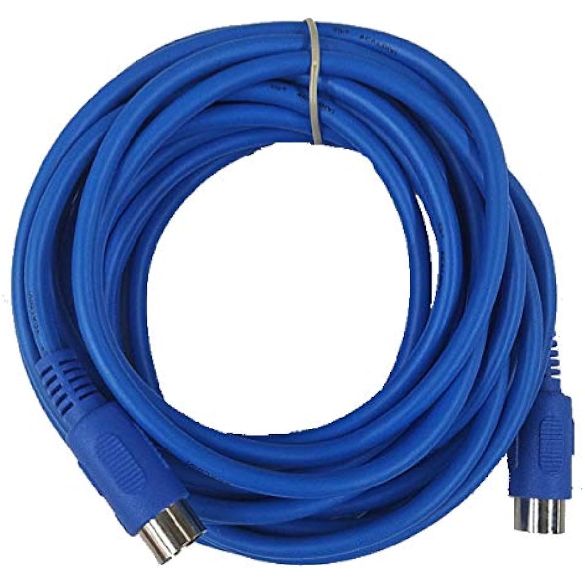 Cable Up CU/MD120/BLU 20ft MIDI Male to MIDI Male MIDI Cable (Blue)