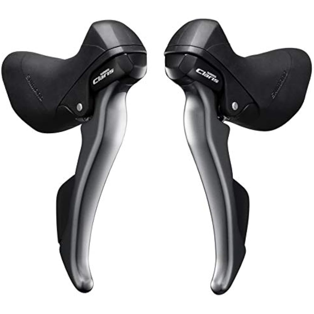 SHIMANO Shifting/Brake Lever (ROAD) ST-R2000-P Left and Right Set 2×8S Included/Shift, Brake Cable ESTR2000DPA CLARIS