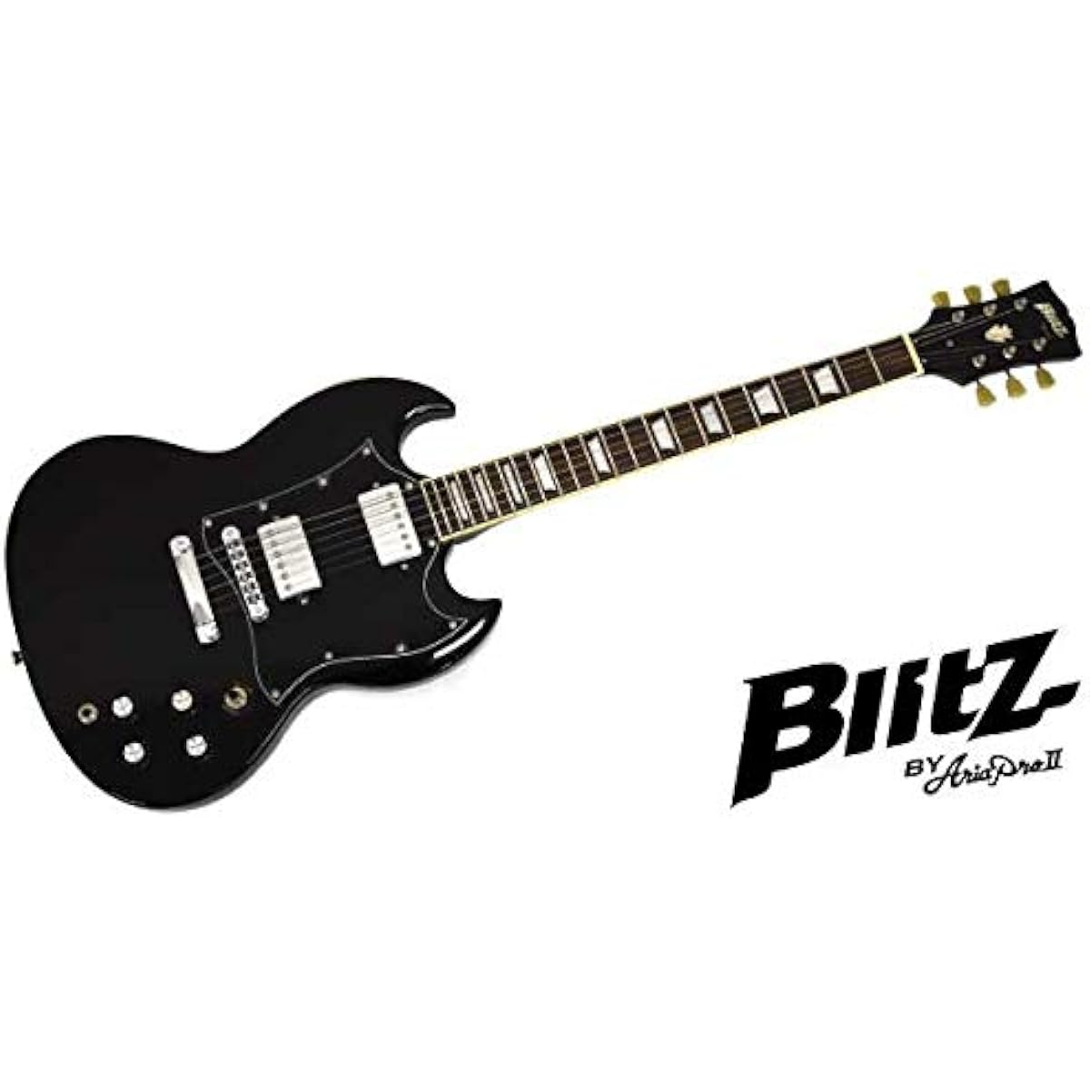 BLITZ BY ARIAPROII Electric Guitar BSG-STD Black