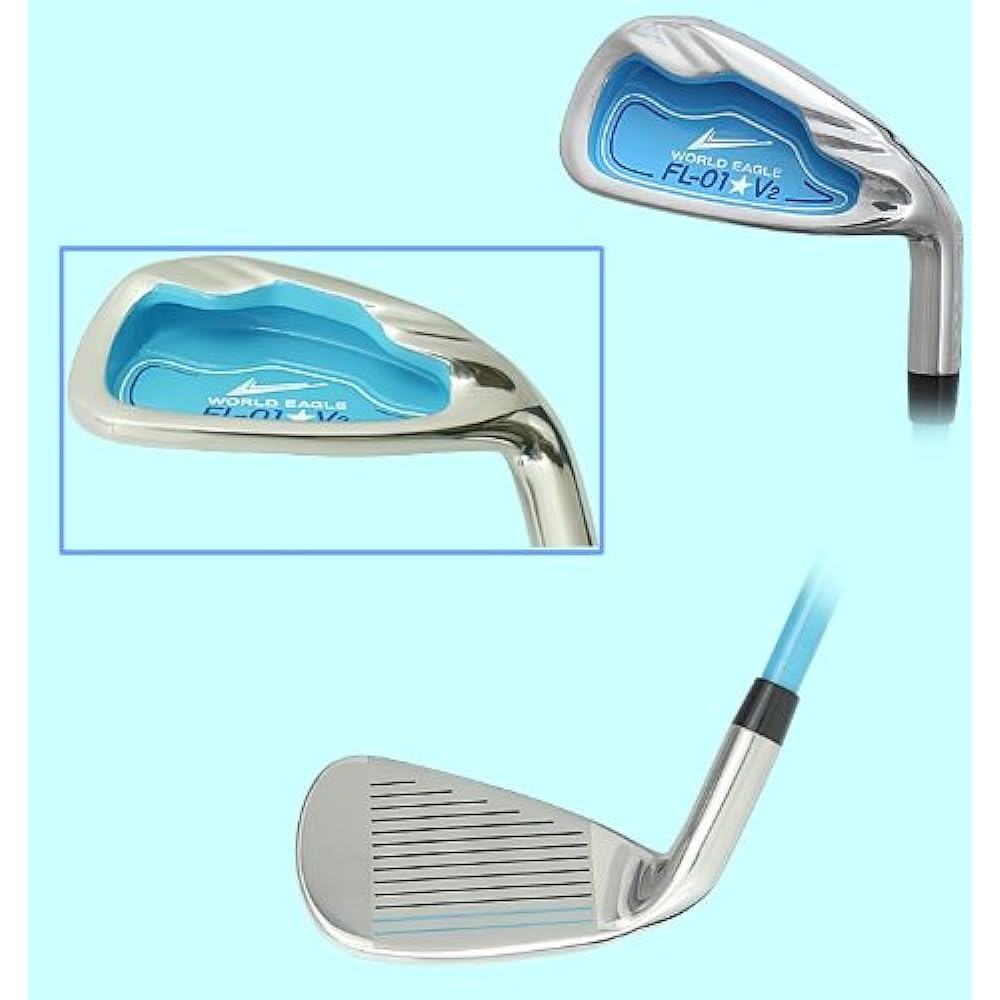 WORLD EAGLE FL-01-V2 Women's Iron Set Blue Right WE-JF01-iS-LR-BLL