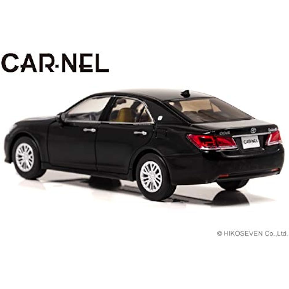 CARNEL 1/43 Toyota Crown Royal Saloon G (GRS210) 2016 Black Finished Product