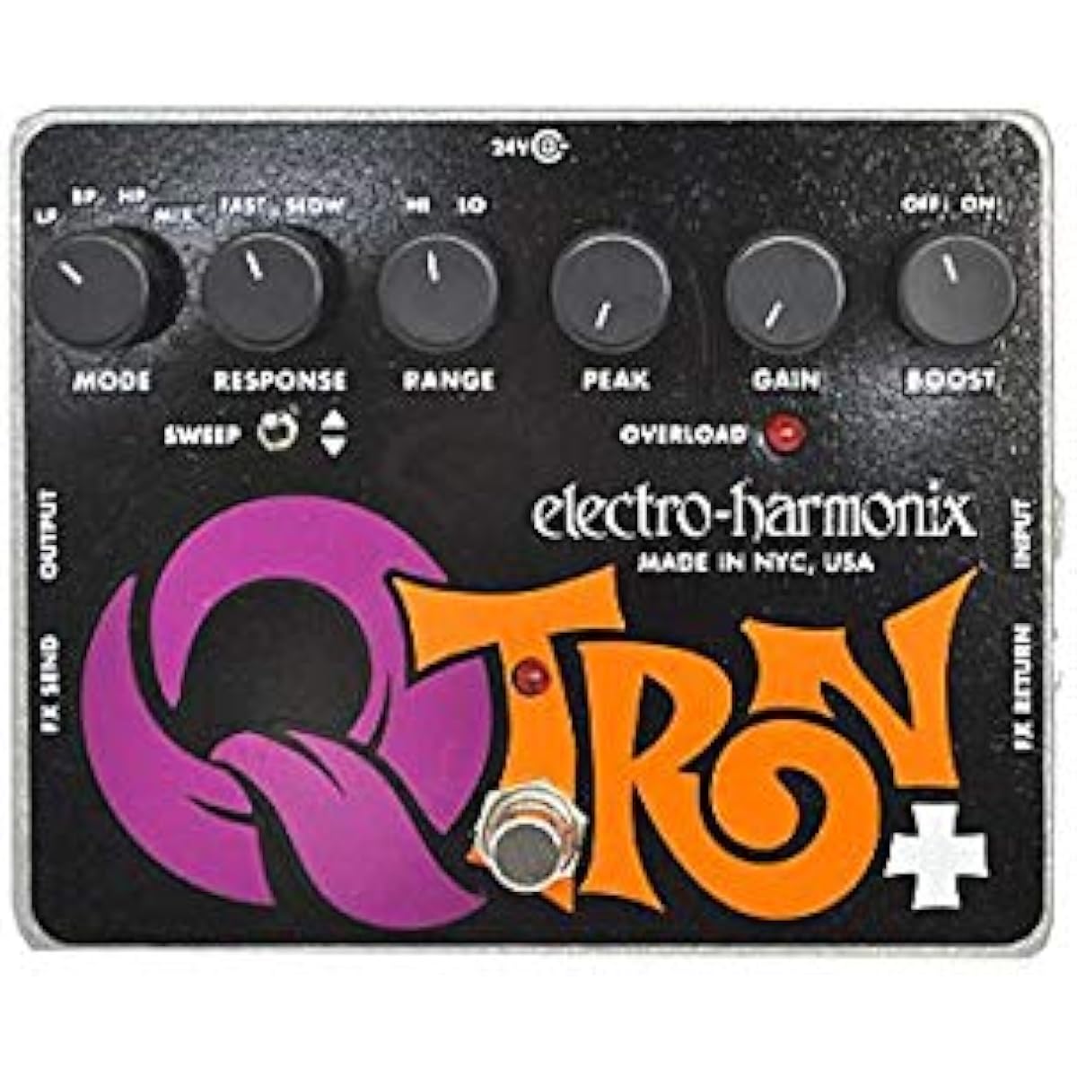 ELECTRO-HARMONIX Guitar Effects Pedal Q-TRON+ -Envelope Filter with Effects Loop-
