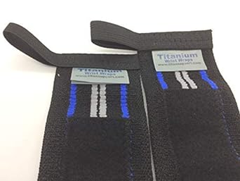 Titan Wrist Wrap Wrist Fixed Supporter for Muscle Training (TITANIUM, 19) [Parallel Import]
