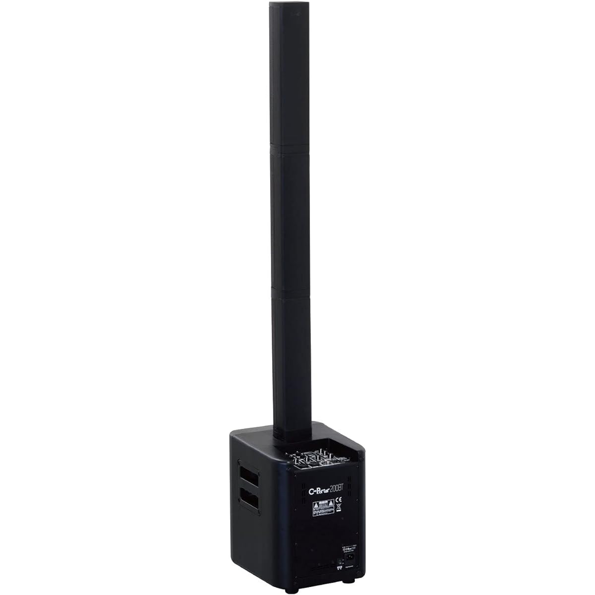 K.W.S 200W Japanese operation panel Bluetooth compatible Built-in mixer Portable column speaker C-Porter 200BT