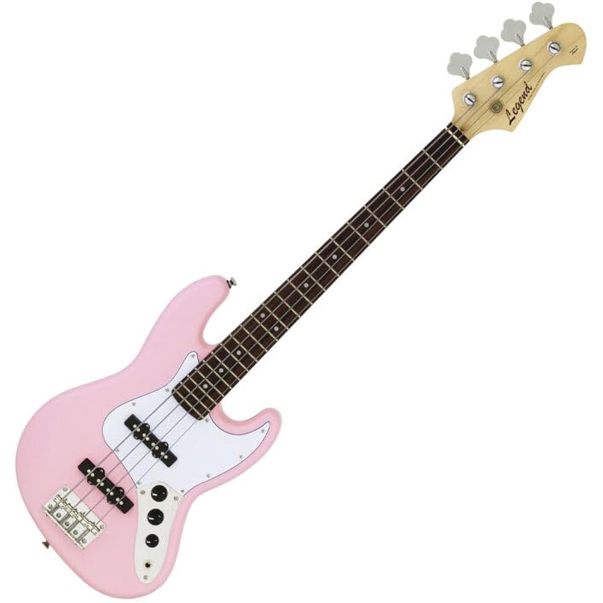 LEGEND LJB-MINI Kawaii Pink Bass Beginner 12-piece Set [Fender Amp Included] Mini Size Legend