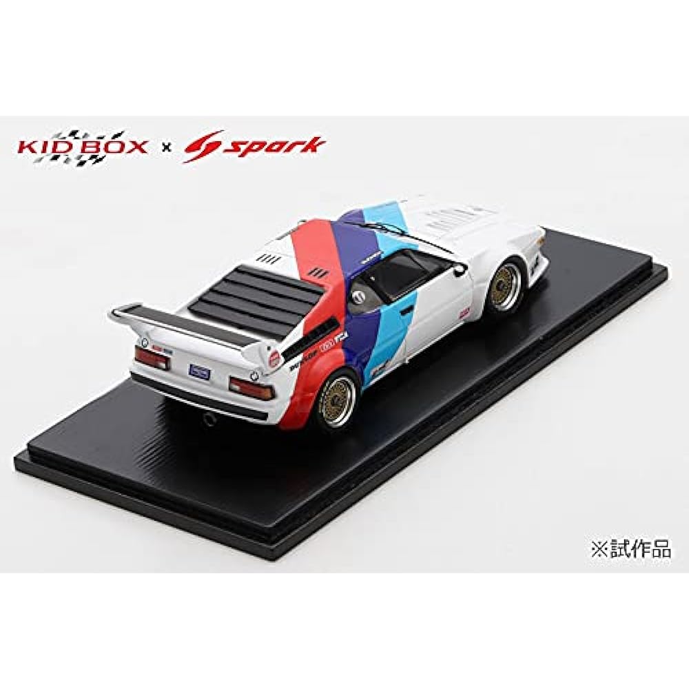 KID BOX × Spark 1/43 BMW M1 Procar FUJI TEST 1980 Completed Product SKB43037