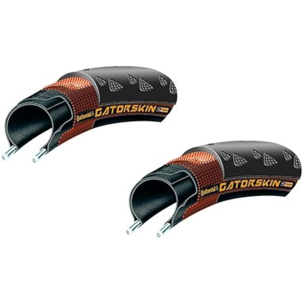 Set of 2 Continental GATOR SKIN Clincher Road Tires 700c [Parallel Import]