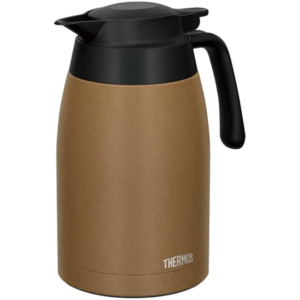 TKG THERMOS Vacuum insulation ST pot TTC-1500 black (1.5L) compatible with thermos cleaning machines
