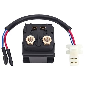 Starter Solenoid Relay Motorcycle Starter Relay for Suzuki LT-R450 Quad Racer 2006-2011 LT-R450Z Quad Racer 2008-2011 31800-45G00 LTR450 LTR450Z LTR 450