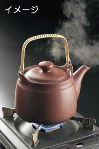 Yamaki Ikai Earthen Bottle, Ceramic Tea Glaze, No. 10, Heat Resistant, Tokoname Ware F1158