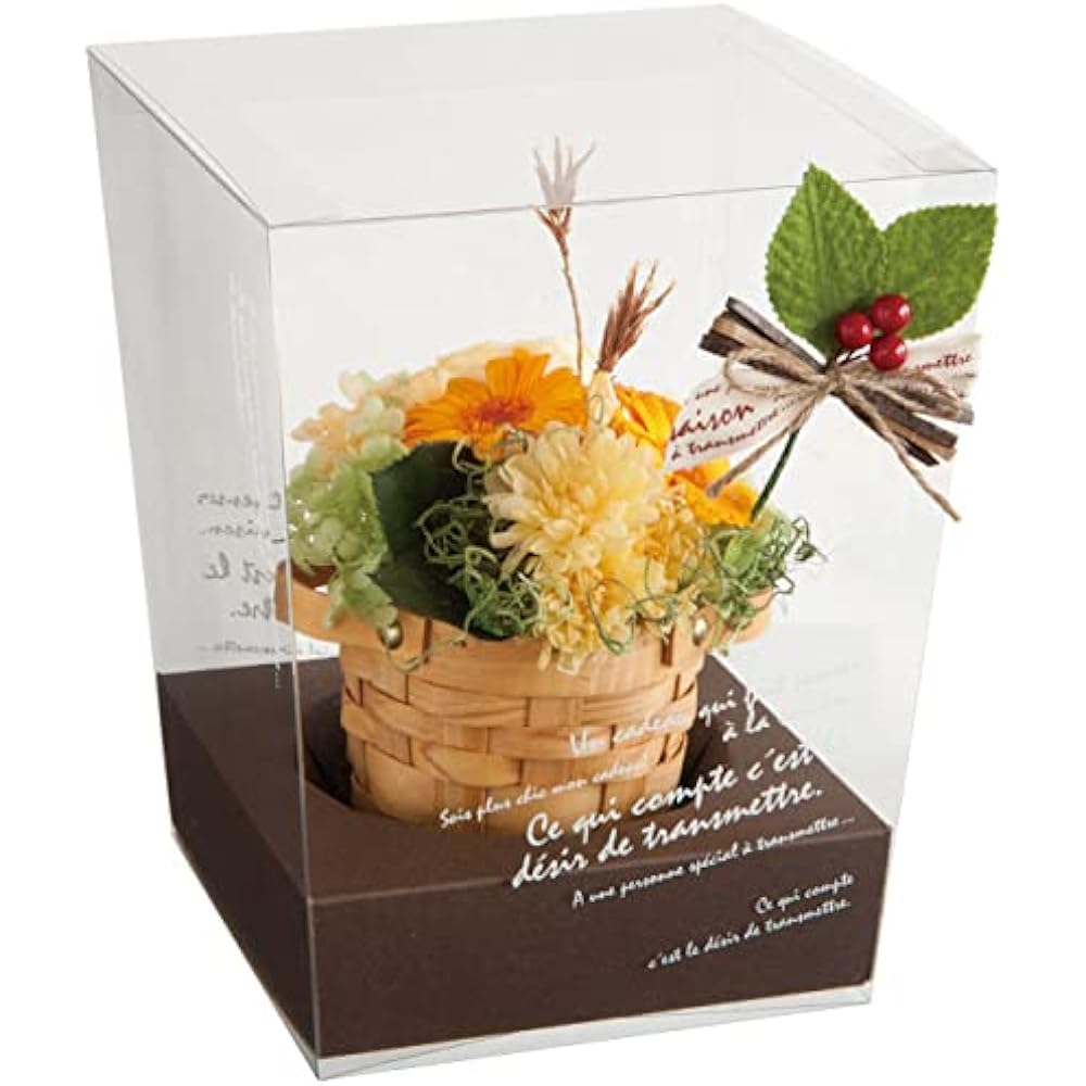 Flower clear box BKF main unit-L (10 pieces) B-BKF-FBL