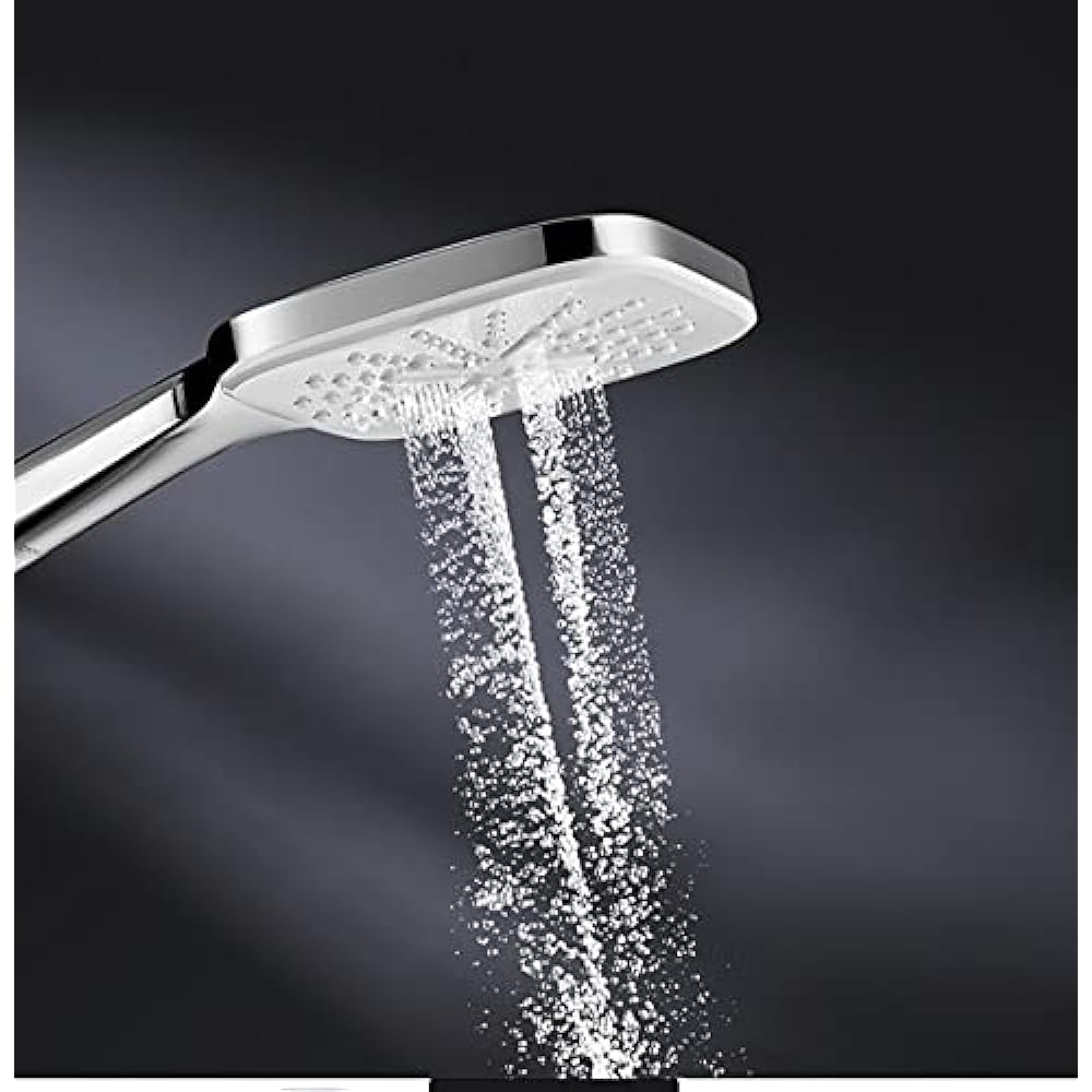 26550000 (2655000J) GROHE GROHESmartActive Smart Active 130 Cube Hand Shower 130mm Chrome Grohe Authorized Distributor Online Store / Conforms to Japanese Standards)