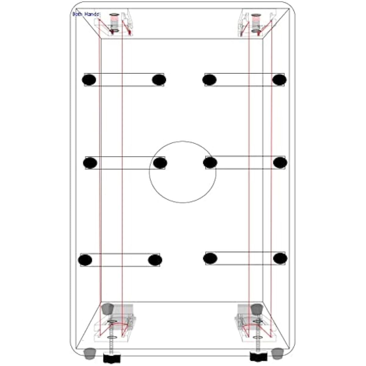 BothHands BHC-RBK BH Cajon Rose Series