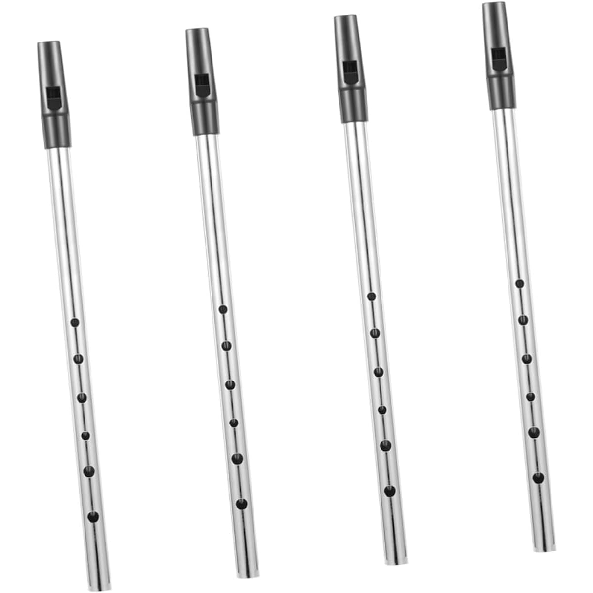 Vaguelly 4pcs Irish whistle musical instruments light music anigift narration gift toneof craft chie record