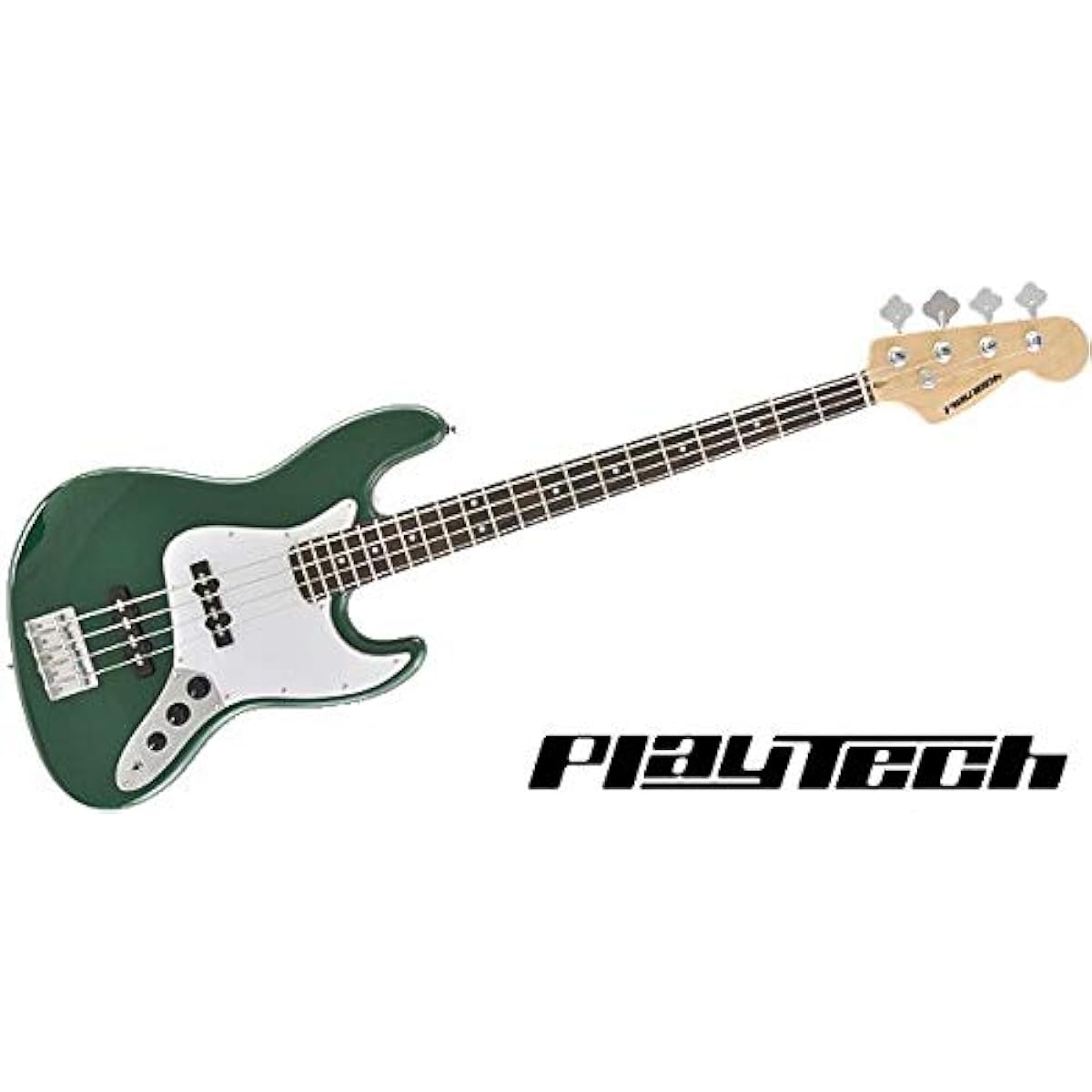 PLAYTECH JB420 Green Jazz Bass Electric Bass