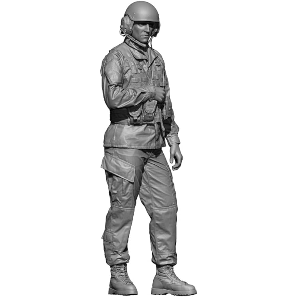 H3 Model 1/16 Current U.S. Army OCP (Operation Camouflage Pattern) Tank Crew 2020 Type A Resin Kit HS16006A