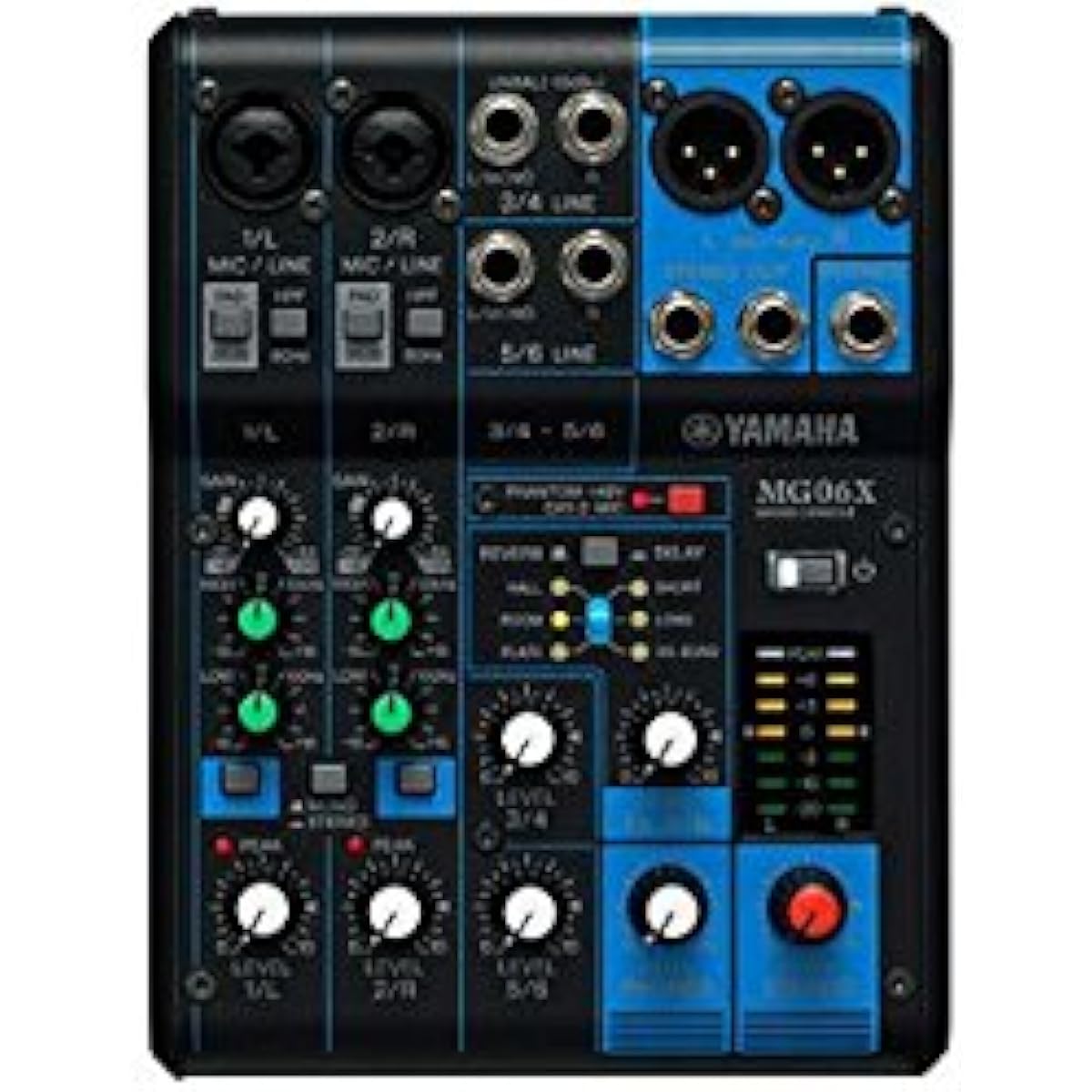 [Official Japanese Product] YAMAHA Analog Mixer MG06X Analog Mixer 6ch