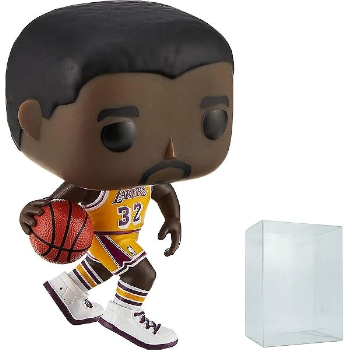 Pop Sports Lakers Magic Johnson #78 Vinyl Figure (Bundle with Ecotech Protector Case)