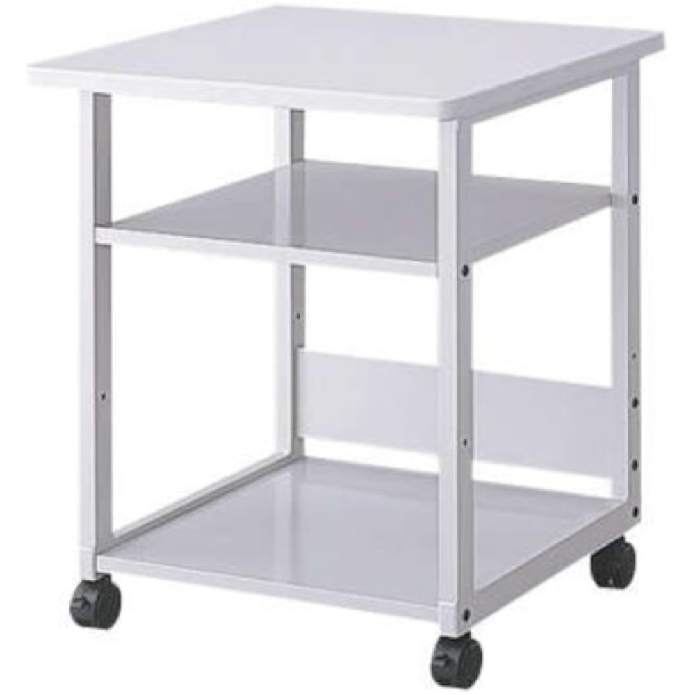 Nakabayashi System OA Desk Laser Printer Table New Gray PTL-201N