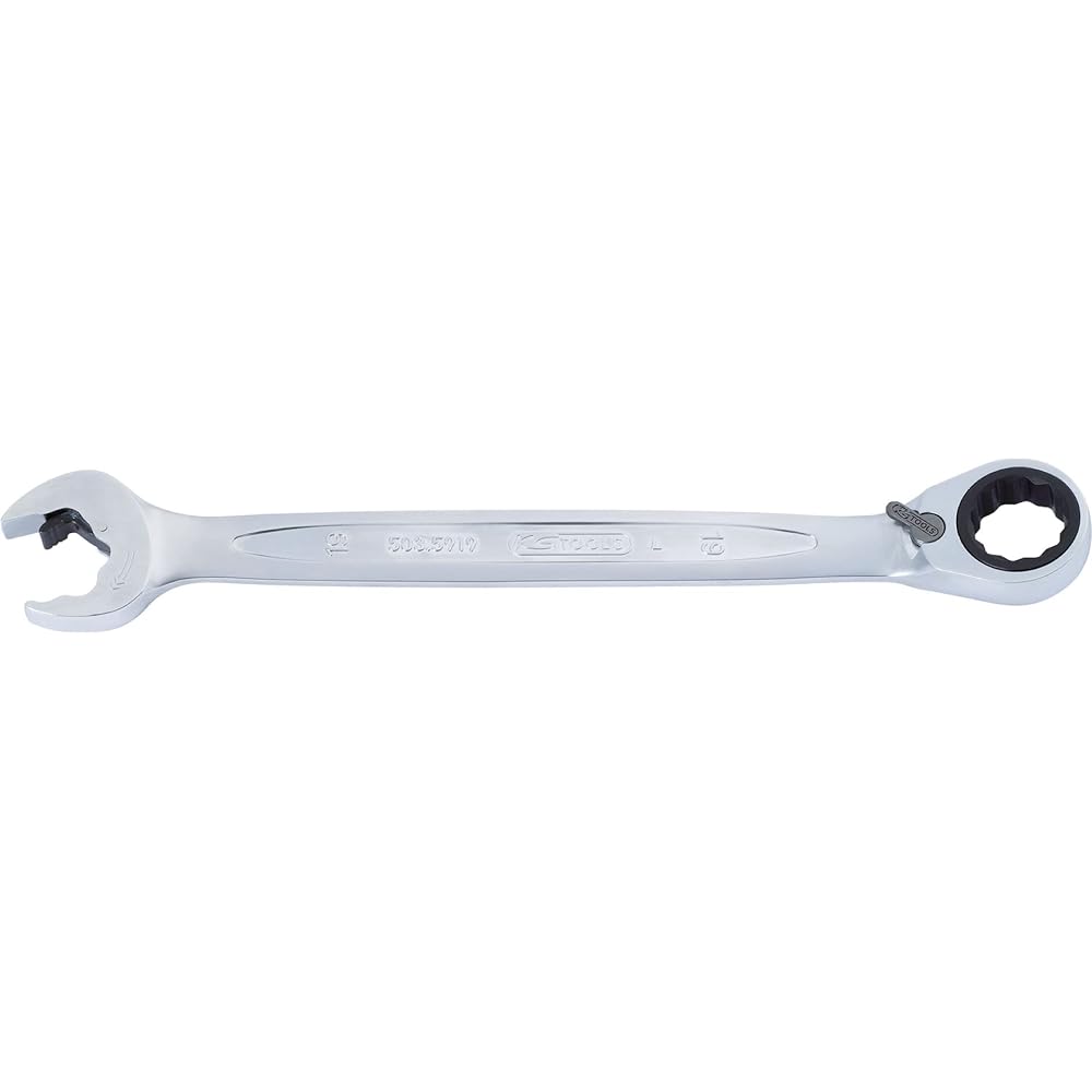 KS TOOLS DUO GEARplus combination spanner with ratchet mechanism in ring and open jaw reversible 30mm 503.5928