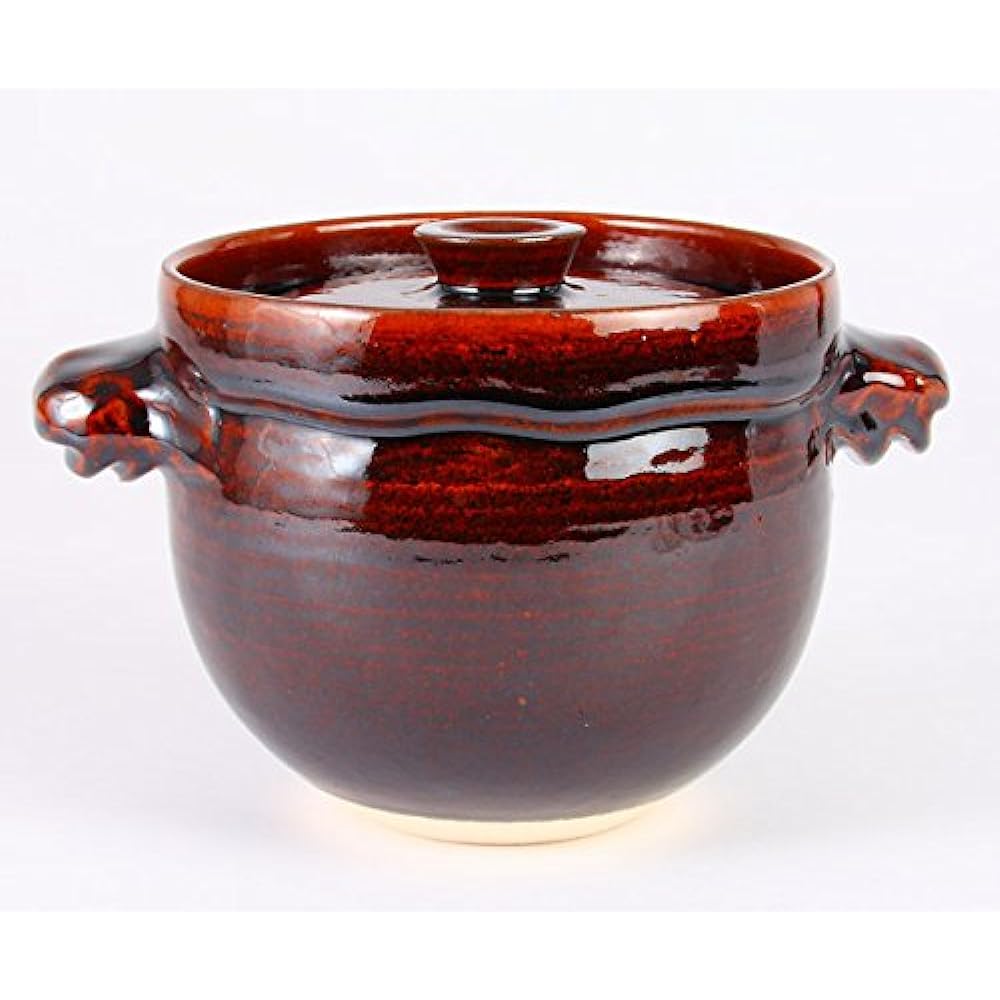 Maruyoshi Pottery Candy Glaze Rice Cooker 3 Cups M0530