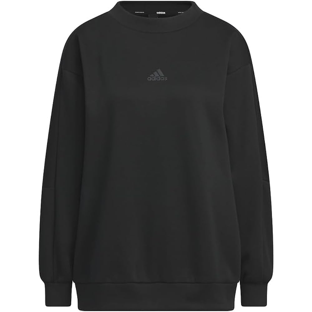 Adidas IEH67 Women's Sweat Warding Loose Fit Fleece Sweatshirt