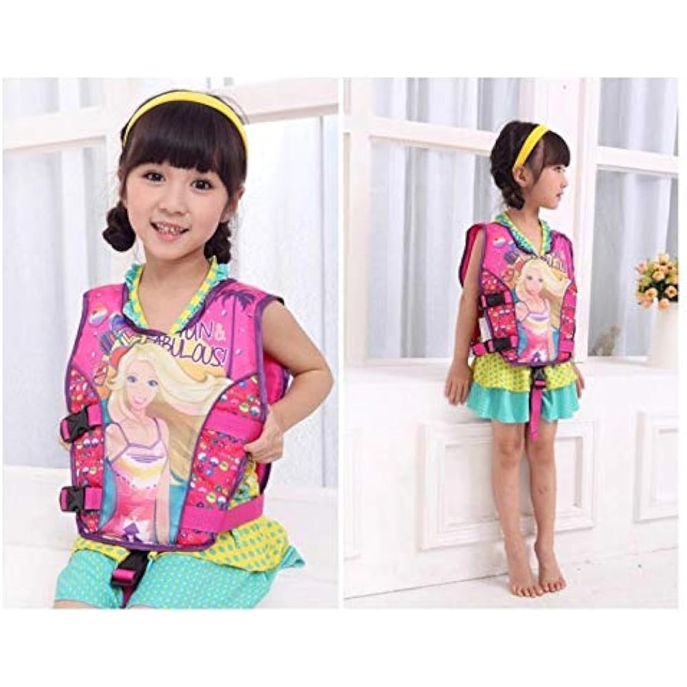 [Kanon] Children's Life Jacket, Swim Vest, Infant, Swimming, Children's Swimsuit, Girls, Water Sports, Buoyancy Vest, Adjustable Belt Included, Life Jacket, Pool, Beach, Sea, Marine Sports