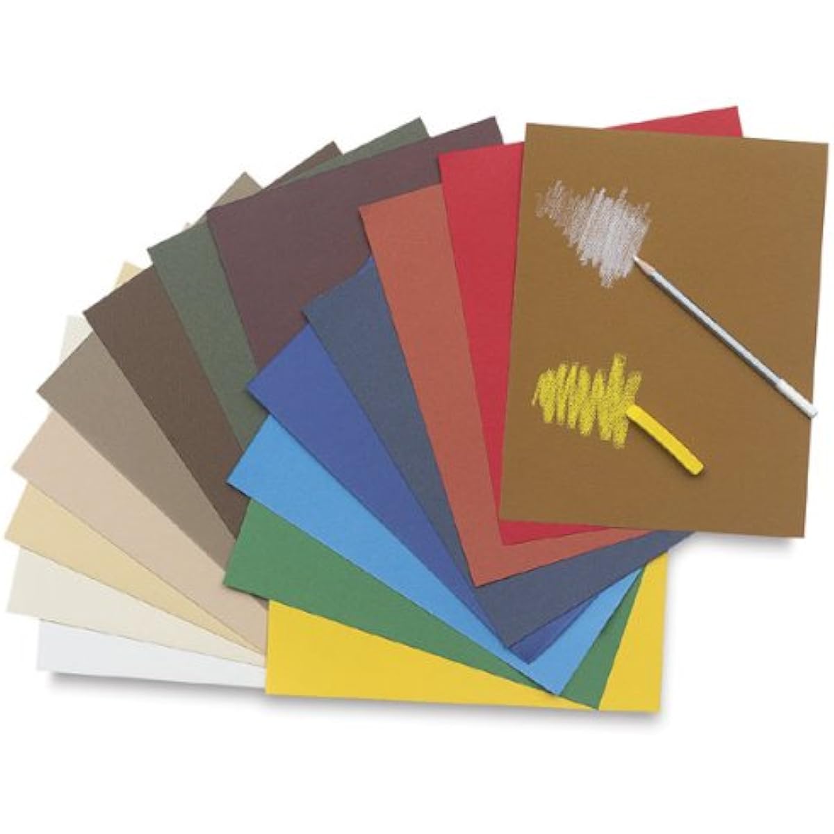 Canson Mi-Teintes Drawing Paper - 8-1/2" x 11" Black 25 sheets