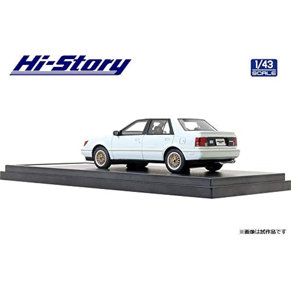 Hi Story 1/43 Isuzu GEMINI ZZ (1988) Customized Pure White Finished Product HS311WH