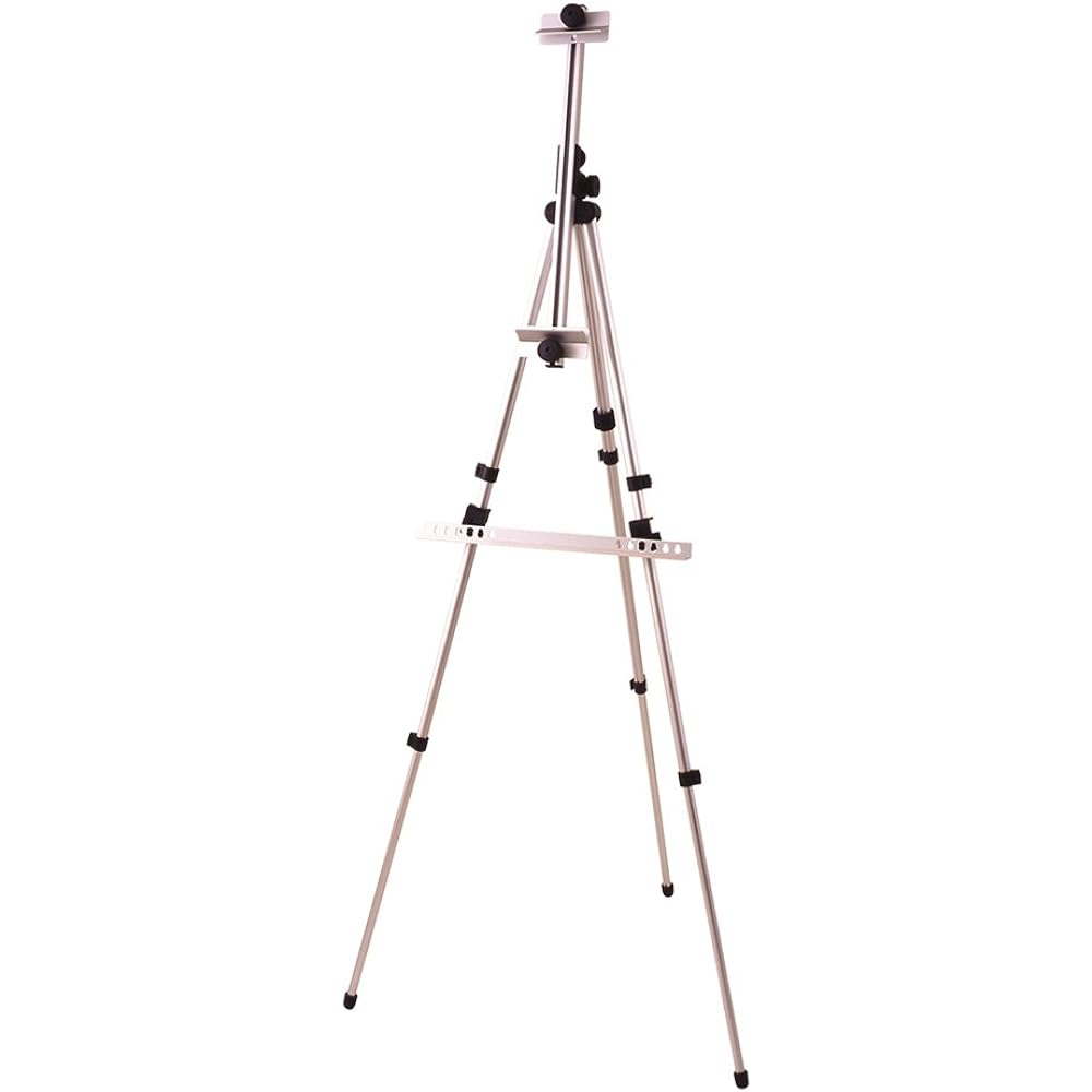 Holbein Outdoor Easel New Silver Easel No.74 Aluminum 4 Tier Type 123214