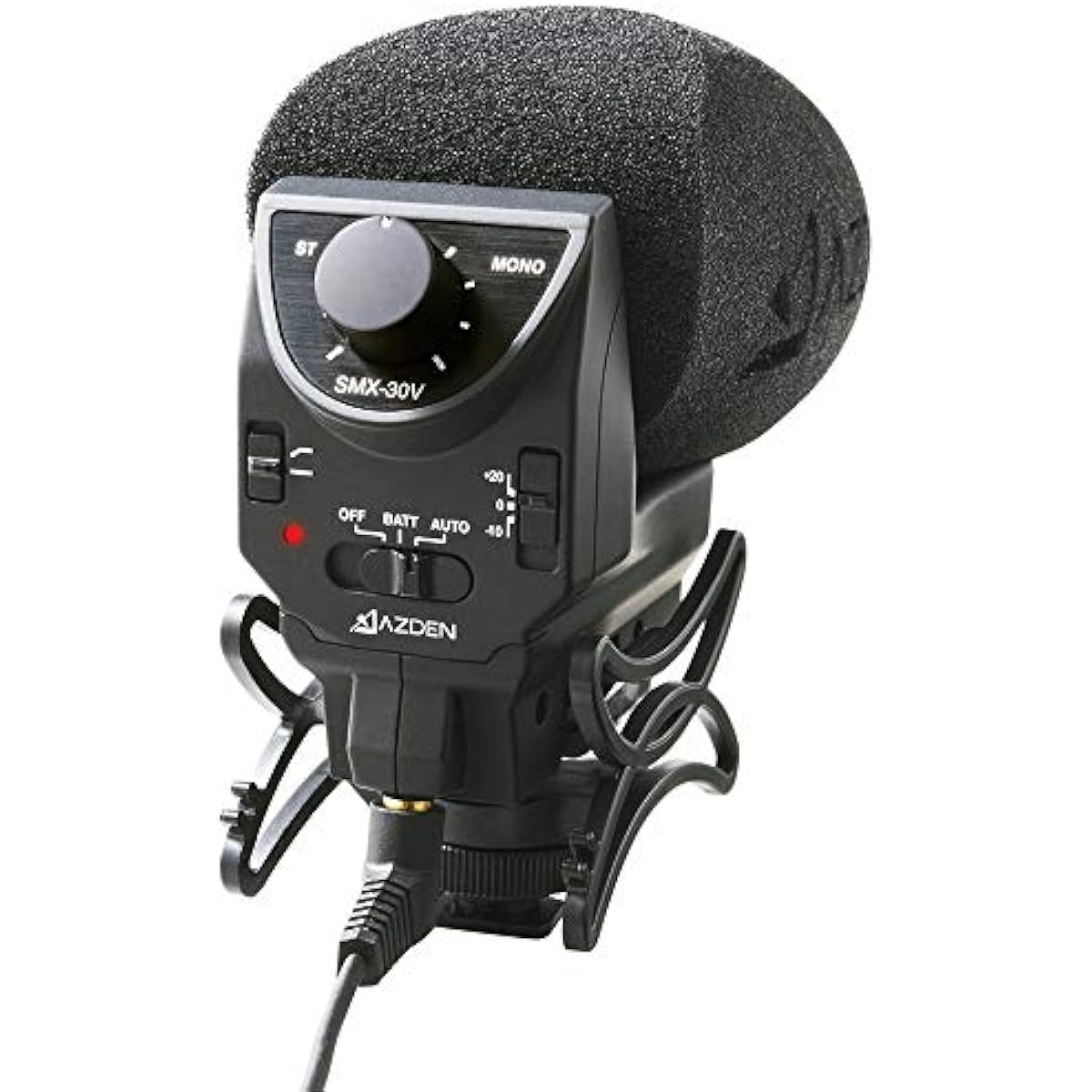 AZDEN SMX-30V Stereo Monaural Mix Microphone Mini Plug Connection Gun Microphone Genuine Product