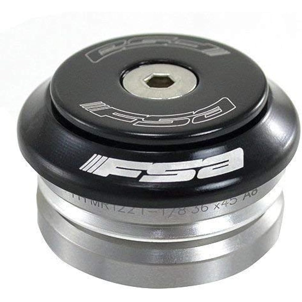 FSA Orbit is-2 1-1/8 Threadless OD 45mm Road Integrated Headset with Top Cap, IS-2(1-1/8), XTE1534