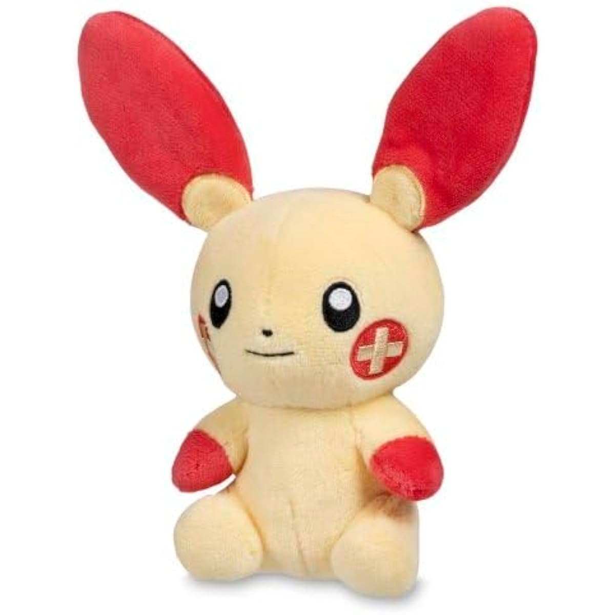 Pokemon Center: Plusle Sitting Cuties Plush Toy 6"