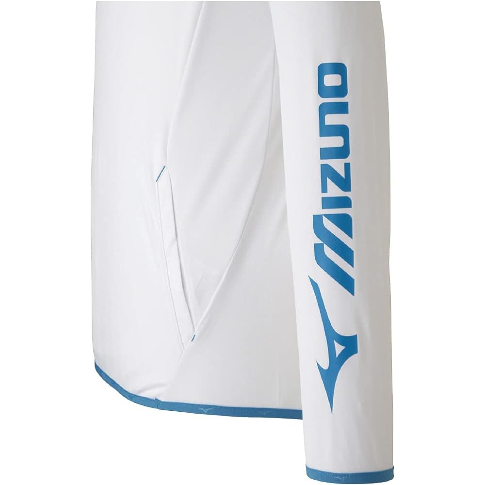 [Mizuno] Tennis Wear Warm-up Hoodie Parka Sweat Absorbent Quick Drying 62JC1005