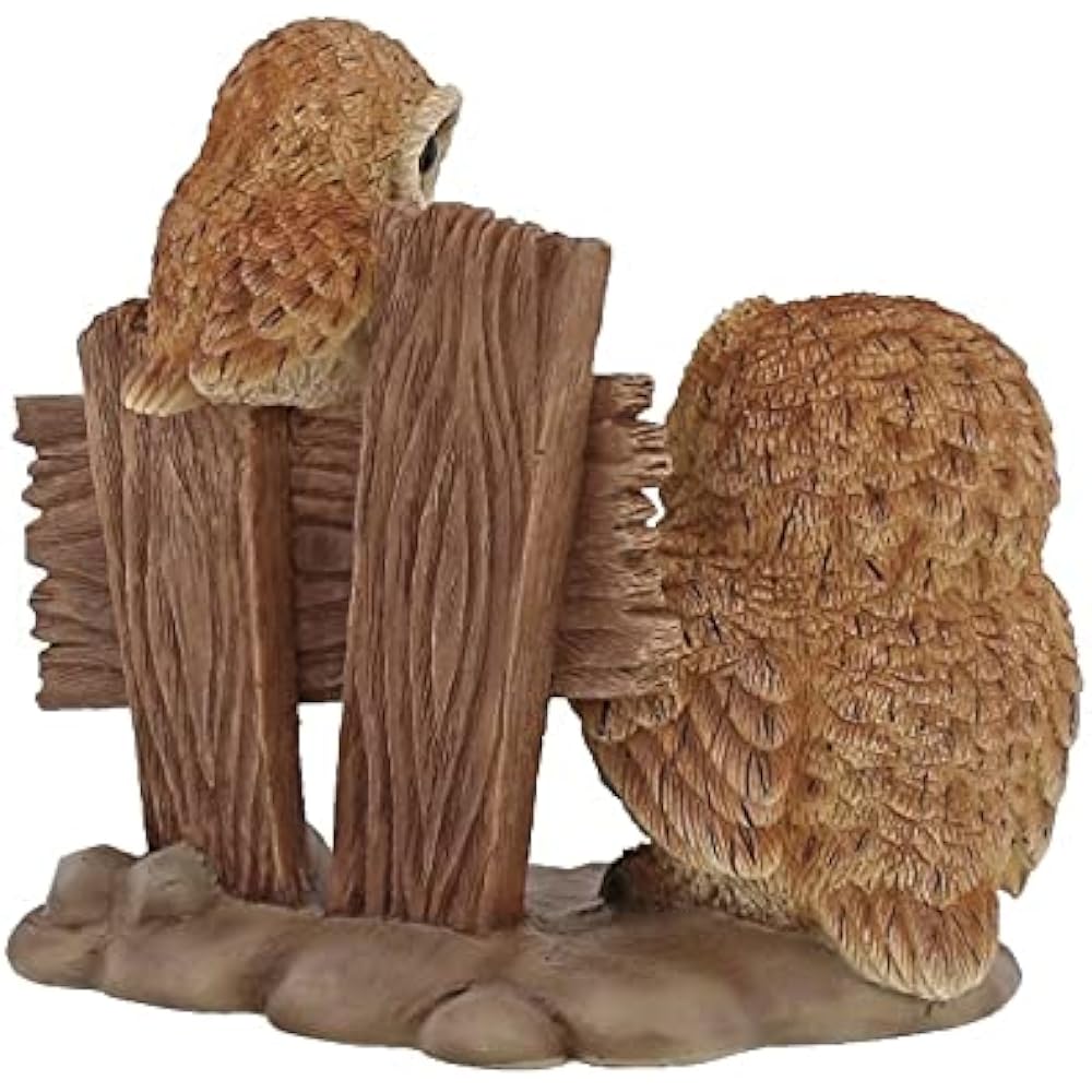 Parent and child owl 16cm x 9cm x height 16cm Weight: 490g Welcome Owl Owl