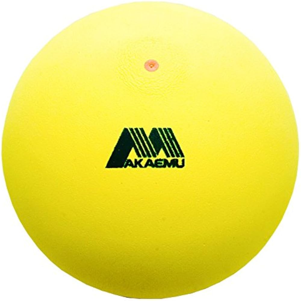 Lucent Akaem Practice Ball Yellow 1 Dozen (12 Pieces) M-40300 Yellow