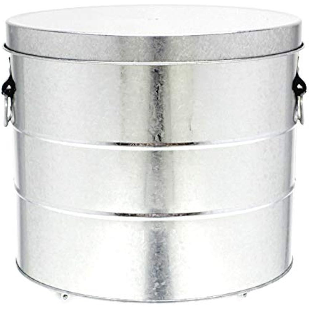 OBAKETSU Watanabe Metal Industry OBAKETSU Rice Stocker with Casters 10kg RSK10I Ivory