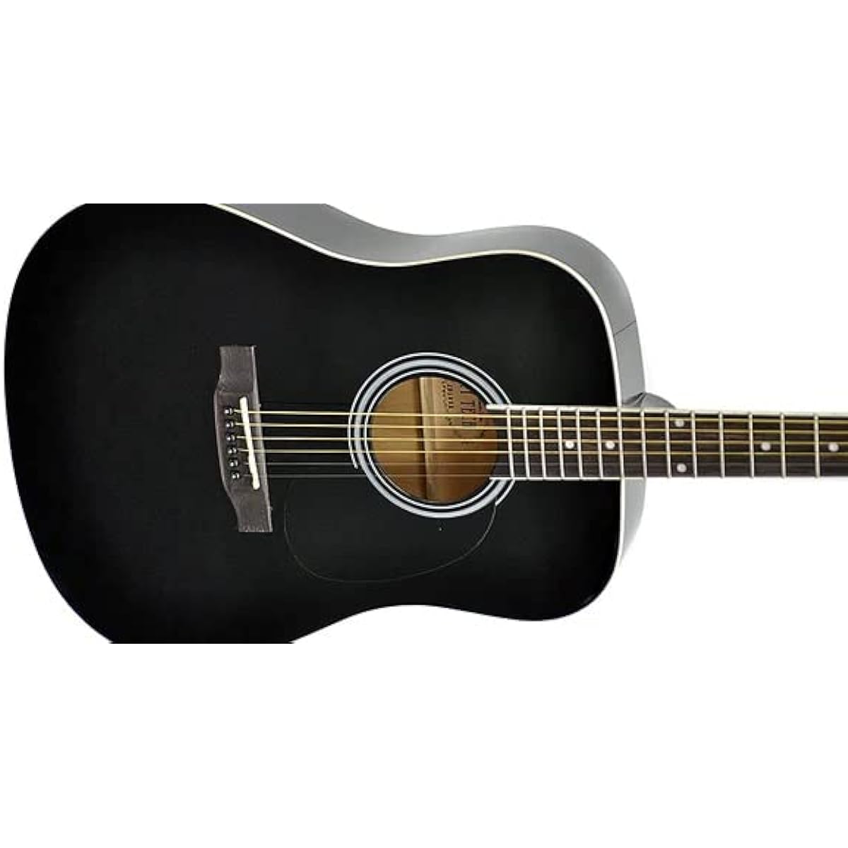 PLAYTECH Acoustic Guitar 18 Series Dreadnought Type Black