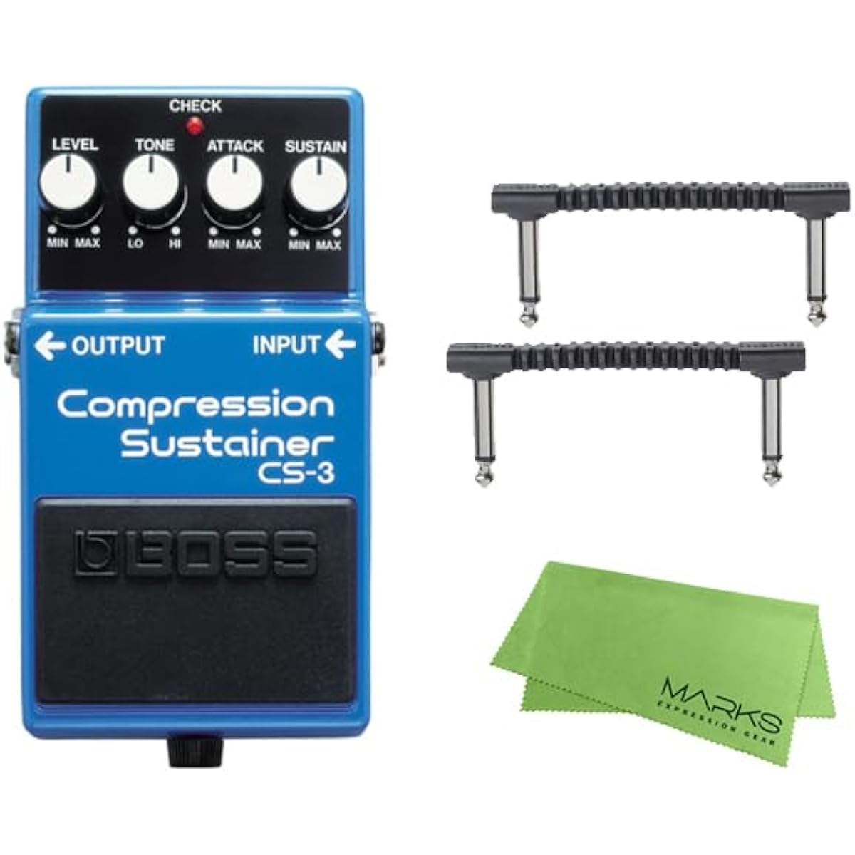 [WARWICK Patch Cable + Cross Set] BOSS Compression Sustainer CS-3