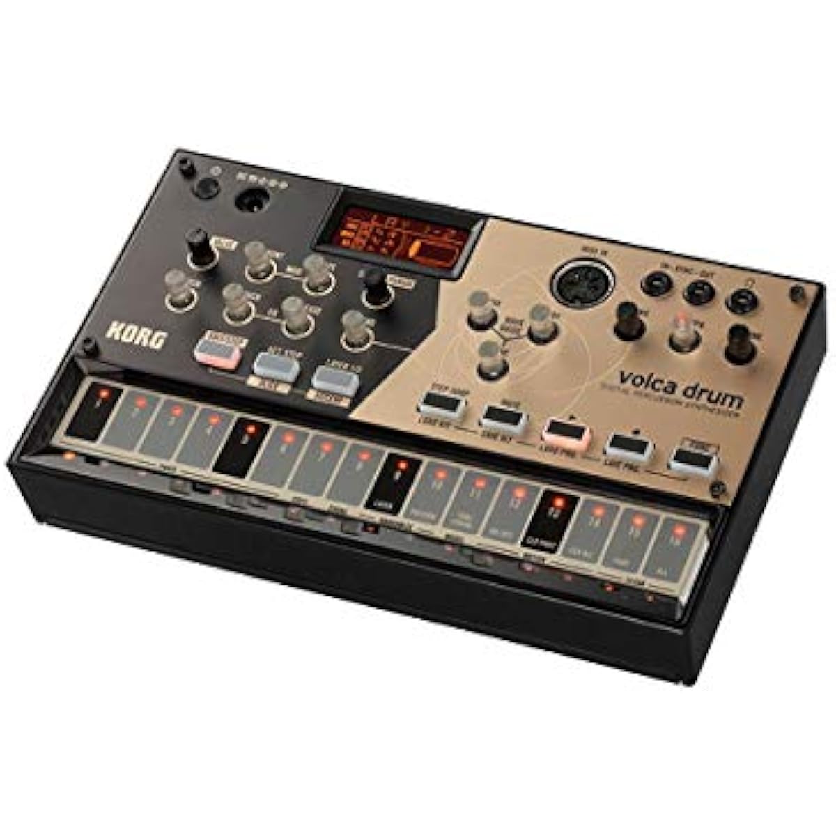 KORG rhythm machine volca drum analog modeling rhythm sequencer