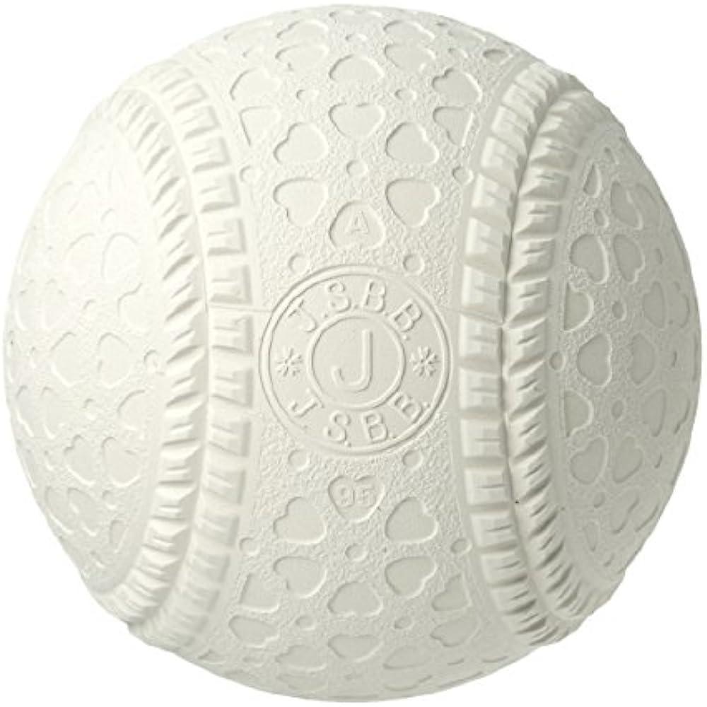 Antibacterial and antiviral compatible inner and outer rubber (NAIGAI) Softball baseball ball Official ball No. J (for school children) 6 balls
