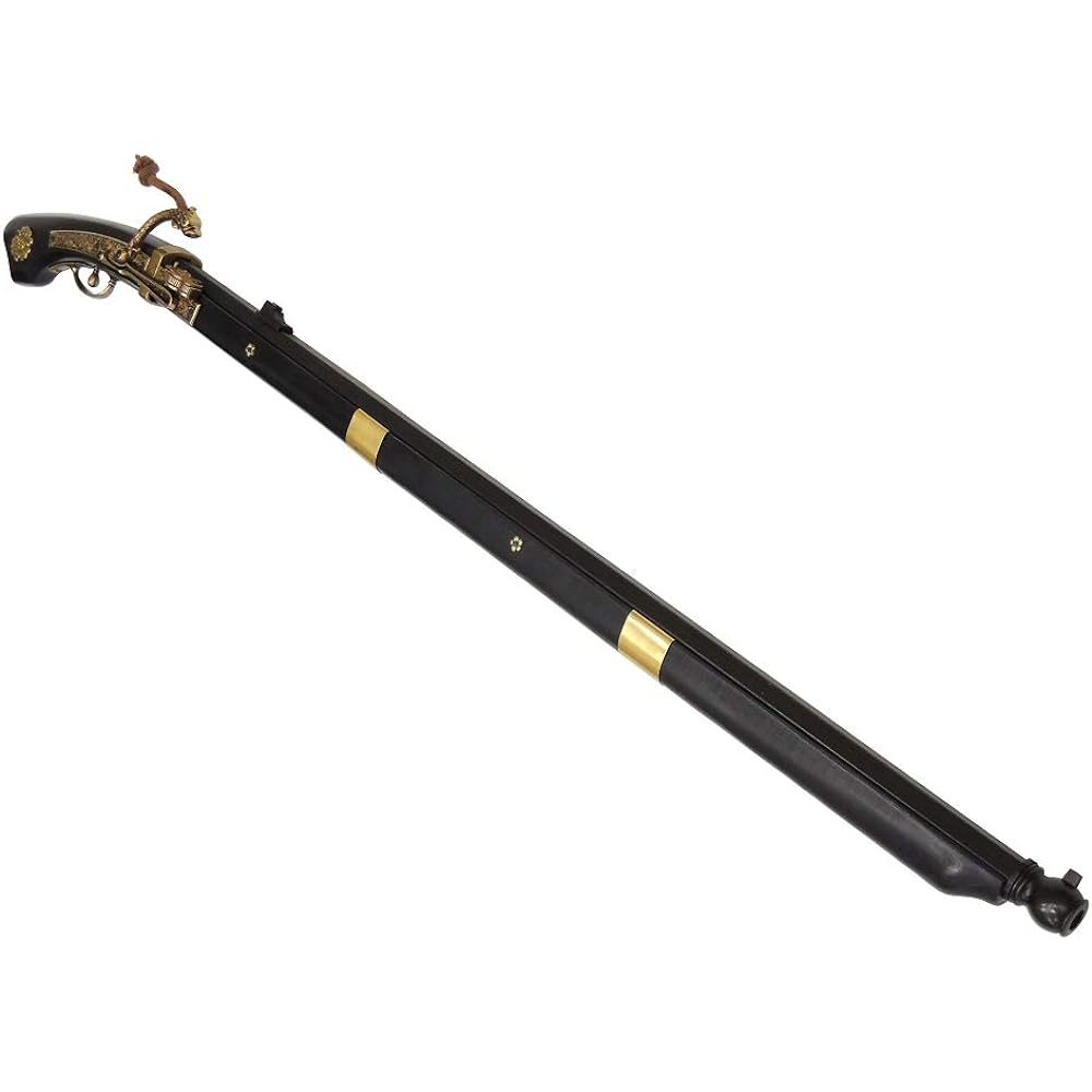 Denix Matchlock Gun Tanegashima [Portuguese Model] Black 1274/N