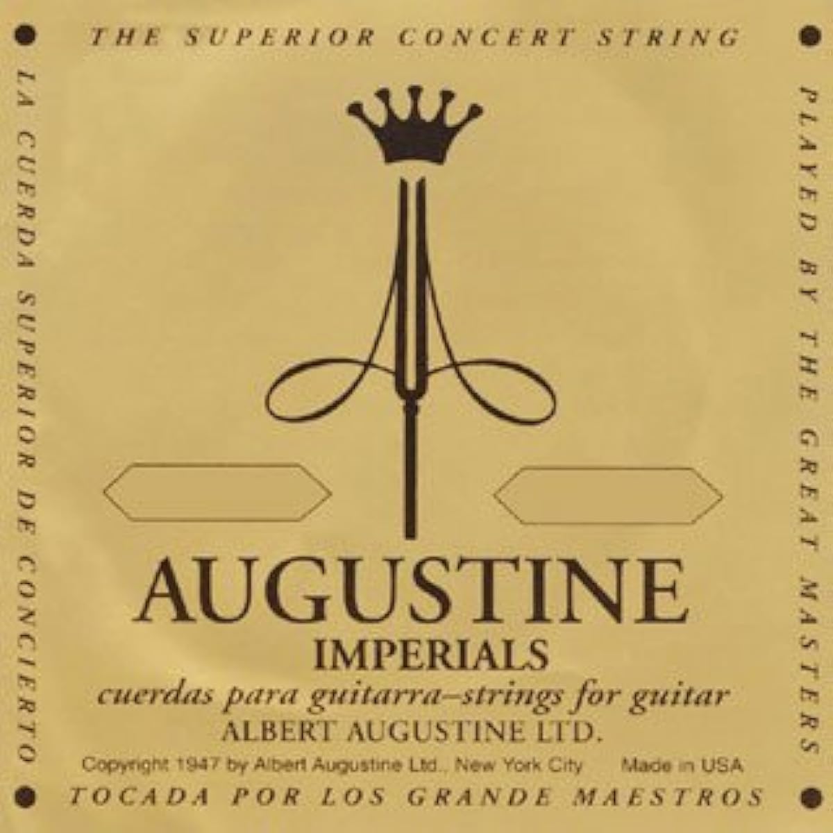 AUGUSTINE IMPERIAL/RED×6 set Augustine Imperial Red Classical Guitar Strings