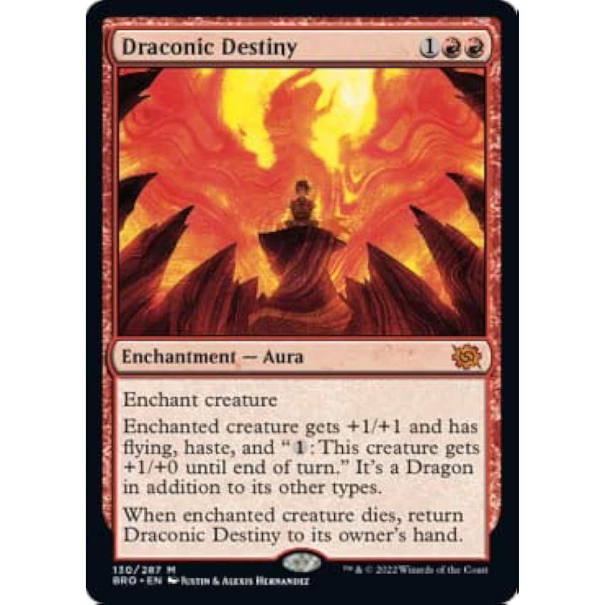 Magic: The Gathering - Draconic Destiny (130) - The Brothers' War