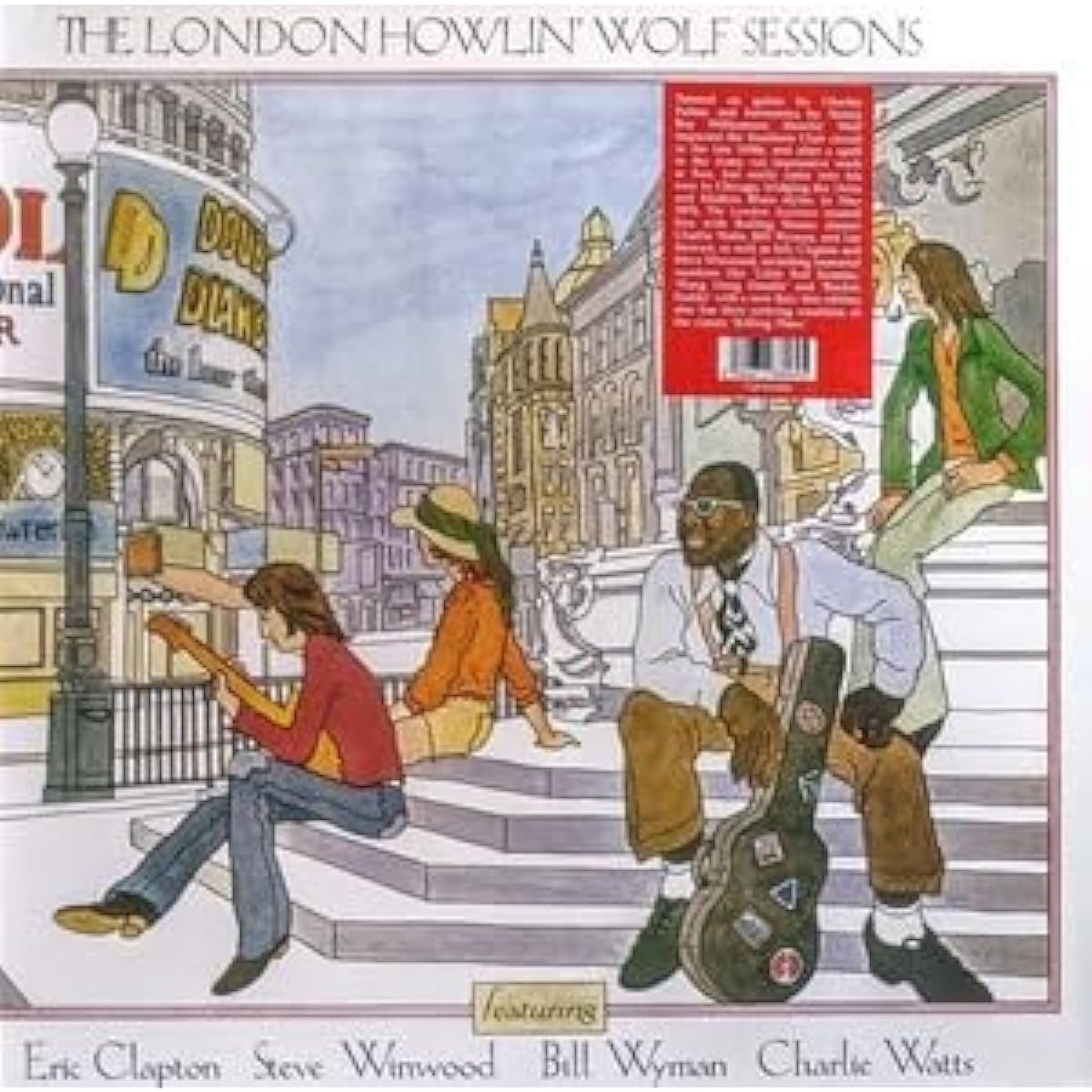 The London Howlin Wolf Sessions Featuring Steve Winwood, Bill Wyman, Charlie Watts Limited Edition Reissue Vinyl