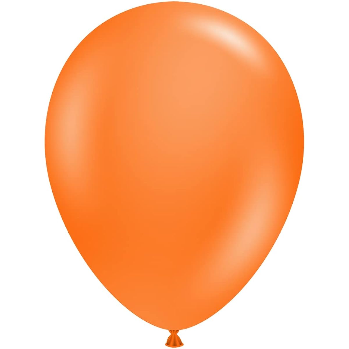 Maple City Rubber 100 Count Orange Tuftex Balloons, 11" Orange